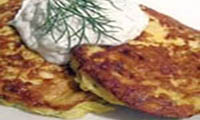 Zucchini and Dill Cutlet